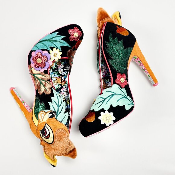 Irregular Choice x Disney Bambi Prince of the Forest Heels – Size 39 / UK 6 - Picture 7 of 8